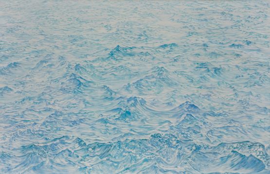Water Wave 2 by Meng Huang contemporary artwork Painting