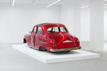 Contemporary art exhibition Bertrand Lavier Allegoria at Mennour 5 rue du Pont de Lodi France