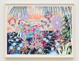 The charmed sunset by Sarah Ann Weber contemporary artwork works on paper drawing