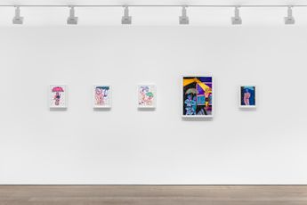 Contemporary art exhibition Jonathan Lyndon Chase Downpour at Sadie Coles HQ Bury Street London United Kingdom