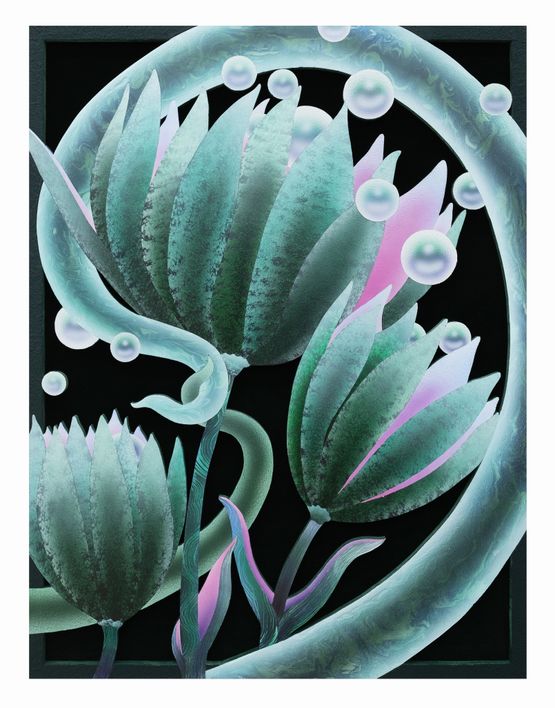 Breath by Mevlana Lipp contemporary artwork Painting