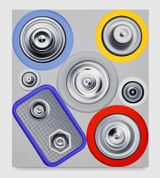 808 by Rafa Silvares contemporary artwork painting