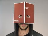 Bookmask Portrait 04 by Victor Del Oral contemporary artwork photography