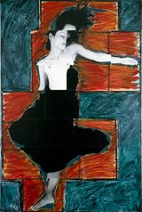 Persona and Shadow Conception by Julie Rrap contemporary artwork photography print