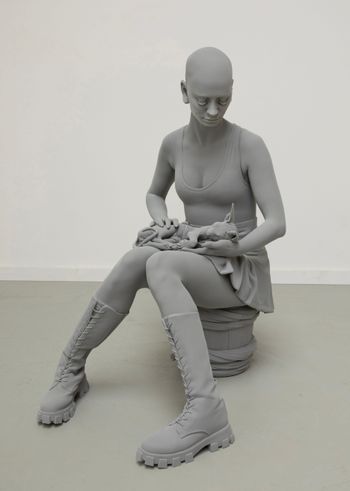 Stephanie by Hans Op De Beeck contemporary artwork sculpture