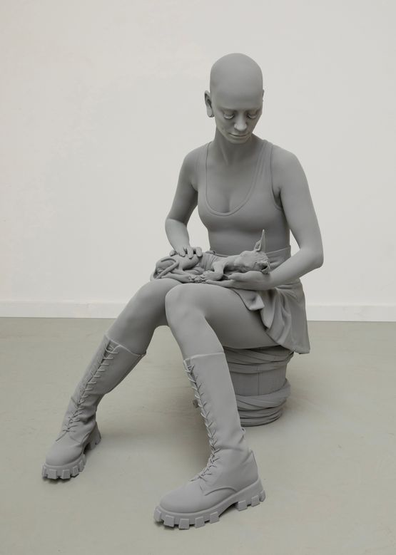 Stephanie by Hans Op De Beeck contemporary artwork Sculpture