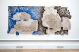 Continents in Gestation by El Anatsui contemporary artwork sculpture