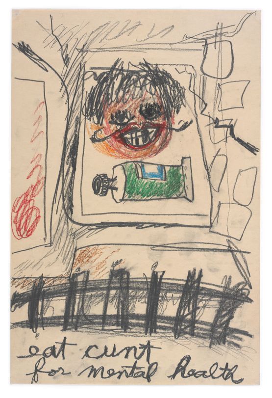 No title by Lee Lozano contemporary artwork Works on Paper