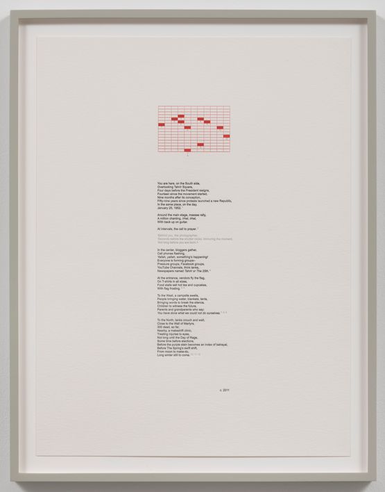 Unguided Tour c. 2011 by Mary Kelly contemporary artwork Print