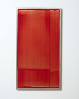 Slider - red 2 by Noel Ivanoff contemporary artwork painting