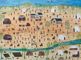 Ballarat My Country by Marlene Gilson contemporary artwork painting