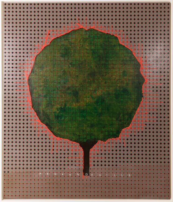 Profondeville by Thomas Zipp contemporary artwork Painting