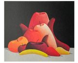 Still Life Red by Nicolas Party contemporary artwork print