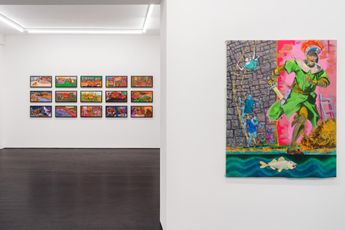 Contemporary art exhibition Archie Rand Sons at Contemporary Fine Arts  CFA Berlin Germany