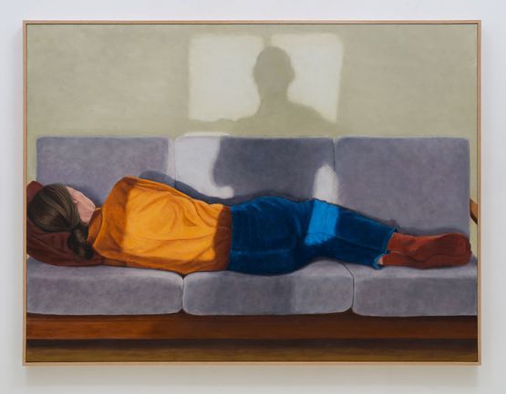 even when I sleep by Jess Allen contemporary artwork Painting