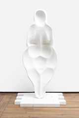 Empreinte dune Grande Venus Lespugue by Prune Nourry contemporary artwork painting