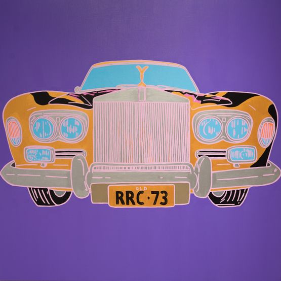 OA-RR by Reko Rennie contemporary artwork Painting