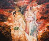 The Night They Named Her Bride by Ming Ying contemporary artwork painting