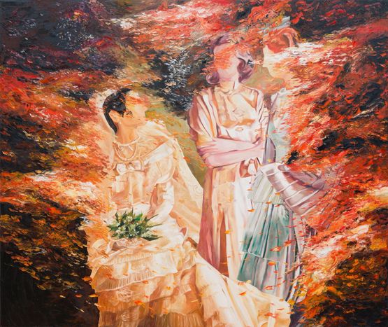The Night They Named Her Bride by Ming Ying contemporary artwork Painting