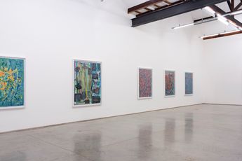 Contemporary art exhibition Moshekwa Langa Moshekwa Langa at Fortes DAloia  Gabriel Rio de Janiero Brazil
