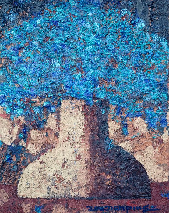 Big Vase No. 9 by Zou Jianping contemporary artwork Painting