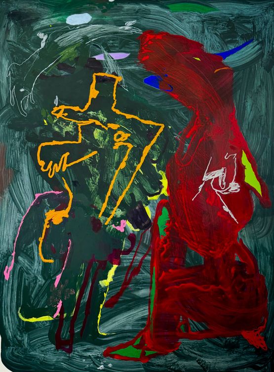 body of work MMR by Tom Polo contemporary artwork Painting