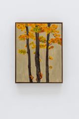 Autumn Leaves by Miho Ichise contemporary artwork painting