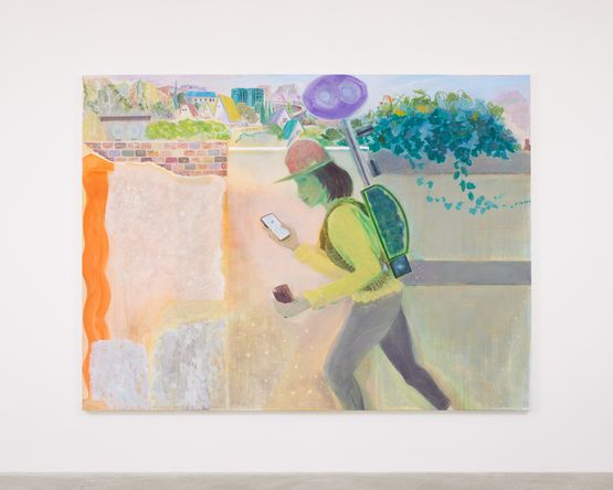 Google Man by Daisuke Fukunaga contemporary artwork Painting