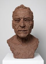 Portrait of my Father by Jane Mcadam Freud contemporary artwork sculpture