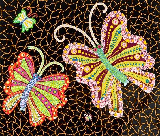 Butterflies, 1989 by Yayoi Kusama | Ocula