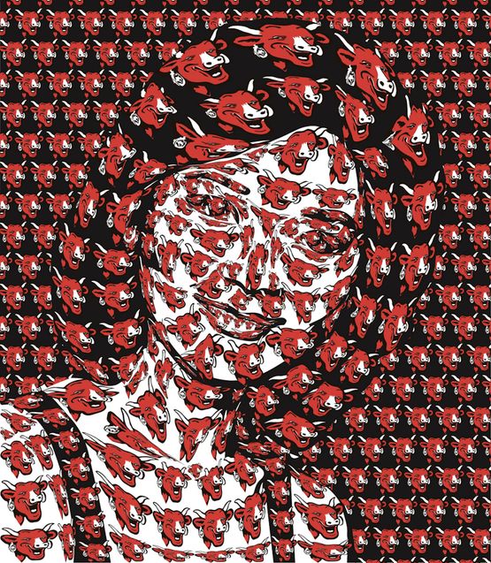 Teresa Teng XIII by Thomas Bayrle contemporary artwork Sculpture