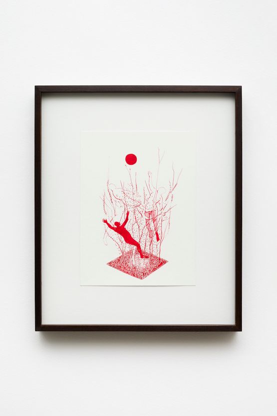 Plantacao stranger fruit by Antonio Oba contemporary artwork Works on Paper