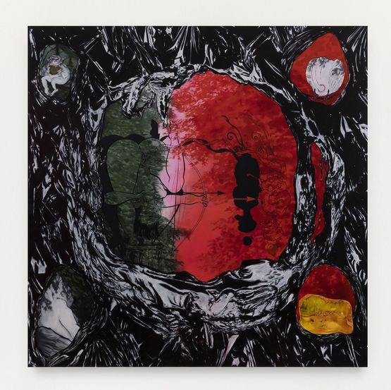 FATEBE 4 CORNERS by Ebecho Muslimova contemporary artwork Painting