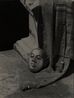 Mask on cloth by Lionel Wendt contemporary artwork Photography
