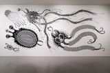 Virus Series by Cemelesai Takivalet contemporary artwork painting