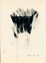 Rubbing by The Estate of Jiro Takamatsu contemporary artwork works on paper