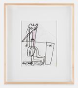 Untitled by Joe Bradley contemporary artwork drawing works on paper