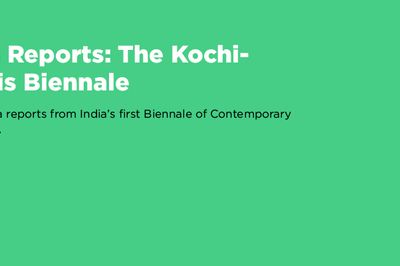 The Kochi-Muziris Biennale IndiaS First Biennale Of Contemporary Art In Kerala