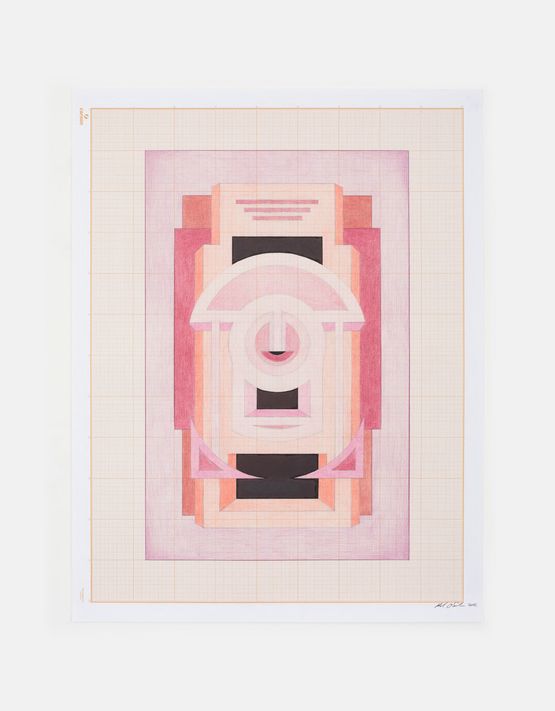Crannog Study 2 by Hazel Osullivan contemporary artwork Works on Paper
