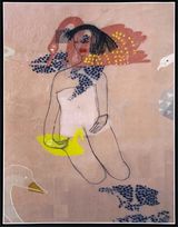 Bu devasa bedensellik by Azade Koker contemporary artwork mixed media painting