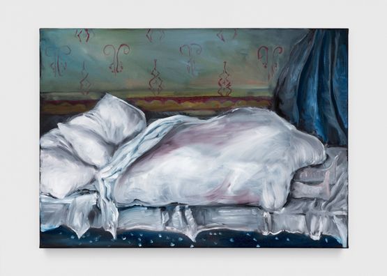 Danke ich schlafe gut 10 by Klodin Erb contemporary artwork Painting