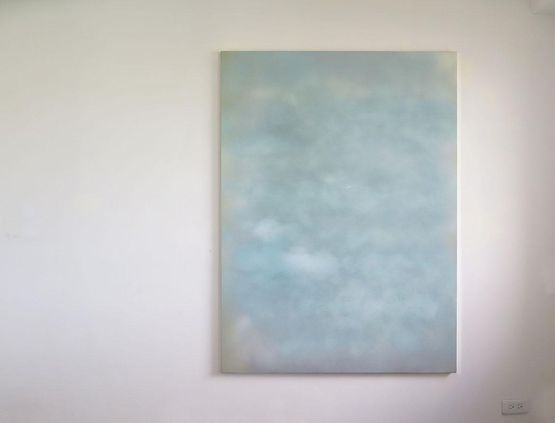 A blank stare 17 by Lee Kit contemporary artwork Painting