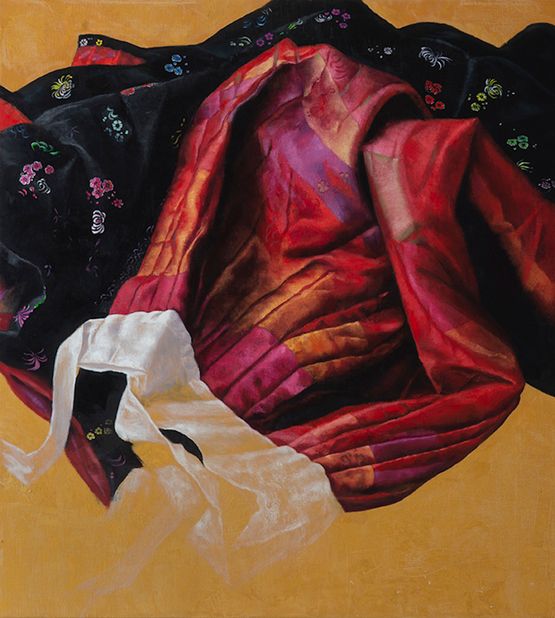 Drapery by Helena Parada Kim contemporary artwork Painting
