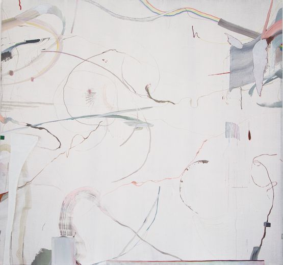Ephemeral by Qingzhen Han contemporary artwork Painting