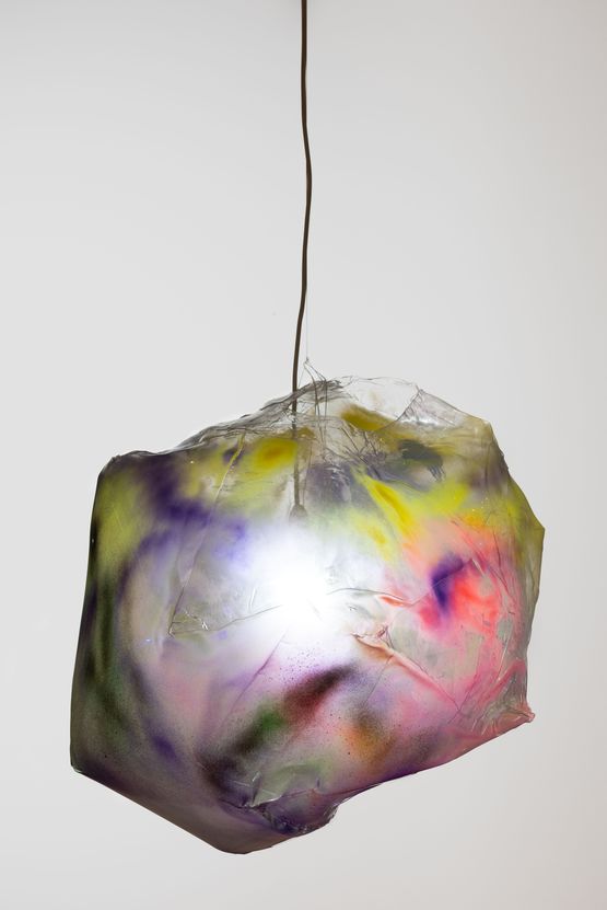 Lamp Sculpture 3 by Mikala Dwyer contemporary artwork Painting