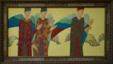 Trois Anges by Timur DVatz contemporary artwork painting