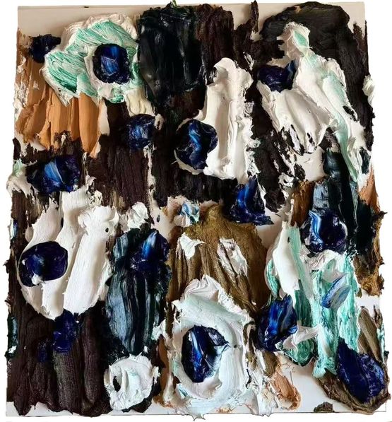 Temple of Matter by Zhu Jinshi contemporary artwork Painting