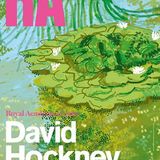Royal Academy Exhibition Poster by David Hockney contemporary artwork print works on paper