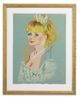 the elven Queen - Esmeralda part of Bewitched family by Karen Kilimnik contemporary artwork Works on Paper