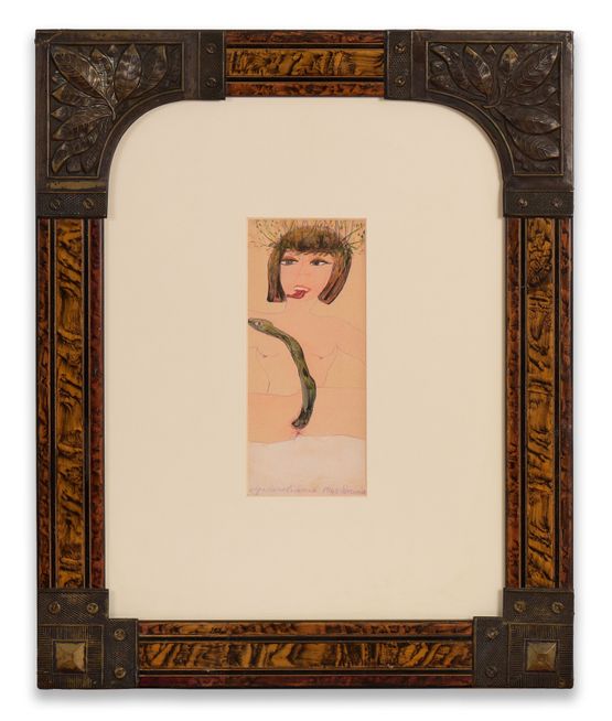 Dorina Appassionata by Carol Rama contemporary artwork Works on Paper